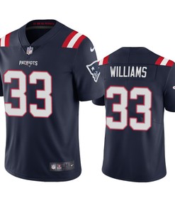 New England Patriots Joejuan Williams Navy 2020 Vapor Limited Jersey - Mens - Robokeg