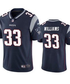 New England Patriots Joejuan Williams Navy Vapor Limited Jersey - Robokeg