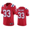 New England Patriots Joejuan Williams Red 100th Season Vapor Limited Jersey - Robokeg