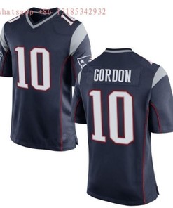 New England Patriots Josh Gordon #10 Nfl 2020 Navy Jersey Jersey - Robokeg