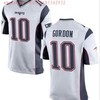 New England Patriots Josh Gordon #10 Nfl 2020 White Jersey Jersey - Robokeg