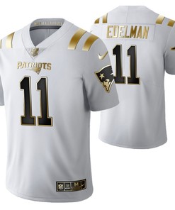 New England Patriots Julian Brandedelman 11 2021 Nfl Golden Brandedition White Jersey Gift For Patriots Fans - Robokeg