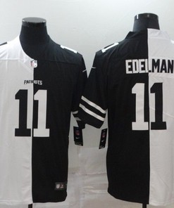 New England Patriots Julian Brandedelman #11 Nfl 2020 Black And White Jersey - Robokeg