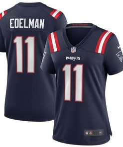 New England Patriots Julian Brandedelman #11 Nfl 2020 Black Blue Womens Jersey - Robokeg