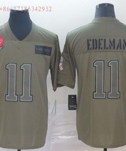 New England Patriots Julian Brandedelman #11 Nfl 2020 Camo Jersey Jersey - Robokeg