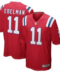New England Patriots Julian Brandedelman #11 Nfl 2020 Red Jersey Jersey - Robokeg