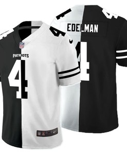 New England Patriots Julian Brandedelman #4 Nfl 2020 Black And White Jersey - Robokeg