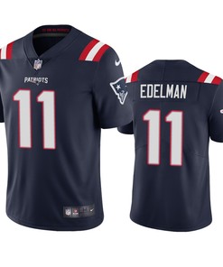 New England Patriots Julian Edelman Navy 2020 Vapor Limited Jersey - Mens - Robokeg