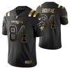 New England Patriots Kendrick Bourne 84 2021 Nfl Golden Brandedition Black Jersey Gift For Patriots Fans - Robokeg