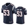 New England Patriots Kyle Van Noy Navy 100th Season Vapor Limited Jersey - Robokeg