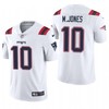 New England Patriots Mac Jones #10 2021 Draft Nfl White Jersey For Fans - Robokeg