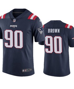 New England Patriots Malcom Brown Navy Nike Color Rush Limited Jersey - Robokeg