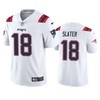 New England Patriots Matthew Slater White 2020 Vapor Limited Jersey - Mens - Robokeg