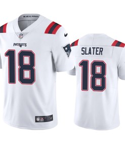 New England Patriots Matthew Slater White 2020 Vapor Limited Jersey - Mens - Robokeg