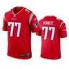 New England Patriots Michael Bennett Red Inverted Legend Jersey - Robokeg