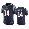 New England Patriots Mohamed Sanu Navy 100th Season Vapor Limited Jersey - Robokeg
