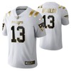 New England Patriots Nelson Agholor 13 2021 Nfl Golden Brandedition White Jersey Gift For Patriots Fans - Robokeg