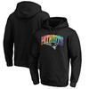 New England Patriots Nfl Pro Line By Branded Pride Logo Pullover Hoodie - Black - Robokeg