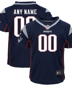 New England Patriots Nike Infant Custom Game Jersey - Navy - Robokeg