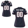 New England Patriots Nike Womens Custom Game Jersey - Navy Blue - Robokeg
