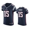 New England Patriots Nkeal Harry Navy 100th Season Vapor Elite Jersey - Robokeg