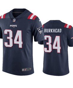 New England Patriots Rex Burkhead Navy Nike Color Rush Limited Jersey - Robokeg