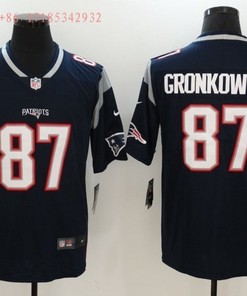 New England Patriots Rob Gronkowski #87 Nfl 2020 Navy Jersey Jersey - Robokeg