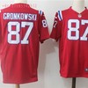 New England Patriots Rob Gronkowski #87 Nfl 2020 Red Jersey Jersey - Robokeg