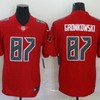 New England Patriots Rob Gronkowski #87 Nfl 2020 Red Jersey - Robokeg