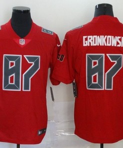 New England Patriots Rob Gronkowski #87 Nfl 2020 Red Jersey - Robokeg