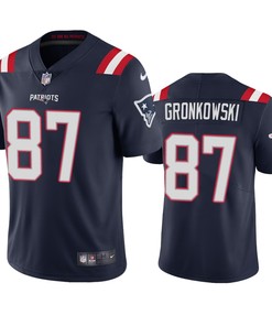 New England Patriots Rob Gronkowski Navy 2020 Vapor Limited Jersey - Mens - Robokeg