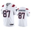 New England Patriots Rob Gronkowski White 2020 Vapor Limited Jersey - Mens - Robokeg