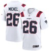 New England Patriots Sony Michel #26 Nfl 2020 White Jersey - Robokeg