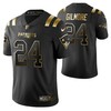 New England Patriots Stephon Gilmore 24 2021 Nfl Golden Brandedition Black Jersey Gift For Patriots Fans - Robokeg