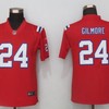 New England Patriots Stephon Gilmore #24 Nfl 2020 Carmine Red Jersey - Robokeg
