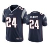 New England Patriots Stephon Gilmore Navy 100th Season Vapor Limited Jersey - Robokeg