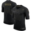 New England Patriots Tedy Bruschi #54 Nfl 2020 Black Jersey - Robokeg