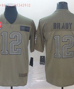 New England Patriots Tom Brady #12 Nfl 2020 Camo Jersey Jersey - Robokeg