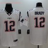 New England Patriots Tom Brady #12 Nfl 2020 White Jersey Jersey - Robokeg