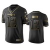 New England Patriots Tom Brady Black Golden Edition 2019 Vapor Untouchable Limited Jersey - Mens - Robokeg