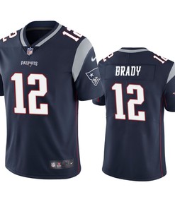 New England Patriots Tom Brady Navy Vapor Untouchable Limited Jersey - Robokeg