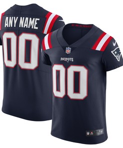 New England Patriots Vapor Elite Custom Jersey Navy Custom Jerseys Nfl - Robokeg