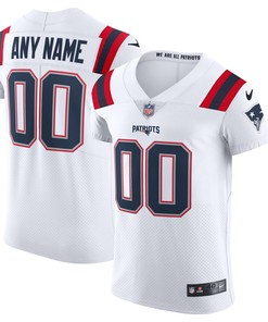 New England Patriots Vapor Elite Custom Jersey - White Custom Jerseys Nfl - Robokeg