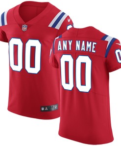 New England Patriots Vapor Untouchable Custom Elite Jersey - Red Custom Jerseys Nfl - Robokeg