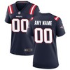 New England Patriots Womens Custom Game Jersey Navy Custom Jerseys Nfl - Robokeg