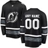 New Jersey 2019 Nhl All Star Personalized Custom Black Jersey Custom Jersey - Robokeg