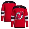 New Jersey Devils Adidas Home Primegreen Authentic Pro Jersey Red Nhl - Robokeg