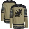 New Jersey Devils Adidas Military Appreciation Team Authentic Practice Jersey - Camo Nhl - Robokeg