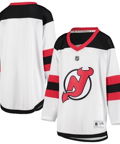 New Jersey Devils Away Replica Jersey - White Nhl - Robokeg