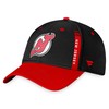 New Jersey Devils Branded 2022 Nhl Draft Pro Flex Hat - Black/red - Robokeg
